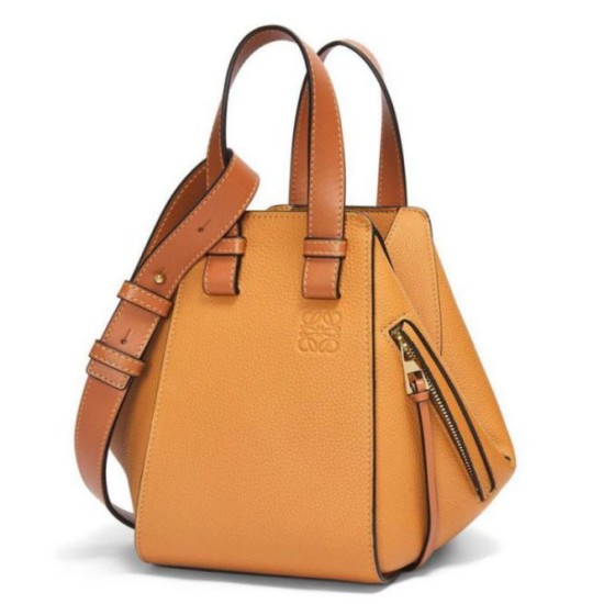 Replica Loewe Compact Hammock Bag Light Caramel Grained Calfskin Fake Loewe Compact Hammock Bag Light Caramel Grained Calfskin Replica