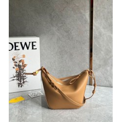 Replica Loewe Mini Hammock Hobo Bag Light Brown Calfskin Replica Loewe Mini Hammock Hobo Bag Light Brown Calfskin