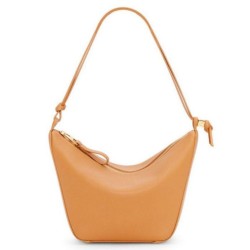 Replica Loewe Mini Hammock Hobo Bag Light Brown Calfskin