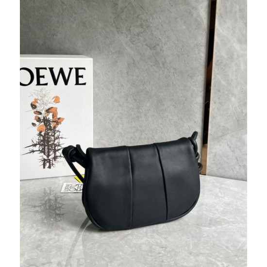 Replica Loewe Paseo Satchel Bag Black Nappa Replica Loewe Paseo Satchel Bag Black Nappa