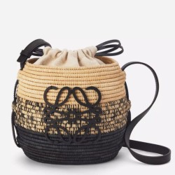 Replica Loewe x Paula’s Ibiza Raffia Beehive Degrade Basket Bag