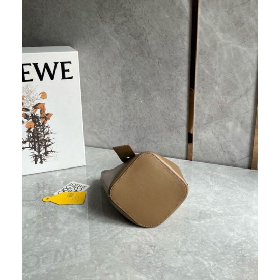 Replica Loewe Mini Pebble Bucket Bag Oak Calfskin Fake Loewe Mini Pebble Bucket Bag Oak Calfskin Replica