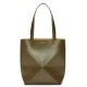 Replica Loewe Medium Puzzle Fold Tote Bag Dark Green Calfskin Replica Loewe Medium Puzzle Fold Tote Bag Dark Green Calfskin