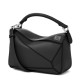 Replica Loewe Small Puzzle Bag Black Calfskin Replica Loewe Small Puzzle Bag Black Calfskin