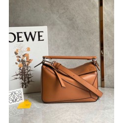 Replica Loewe Puzzle Small Bag Tan Classic Calfskin Fake Loewe Puzzle Small Bag Tan Classic Calfskin Replica