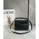Replica Loewe Puzzle Small Bag Black Calfskin with Woven Handle Fake Loewe Puzzle Small Bag Black Calfskin with Woven Handle Replica