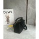 Replica Loewe Puzzle Small Bag Black Calfskin with Woven Handle Fake Loewe Puzzle Small Bag Black Calfskin with Woven Handle Replica