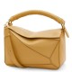 Replica Loewe Puzzle Small Bag Sahara Calfskin with Woven Handle Replica Loewe Puzzle Small Bag Sahara Calfskin with Woven Handle