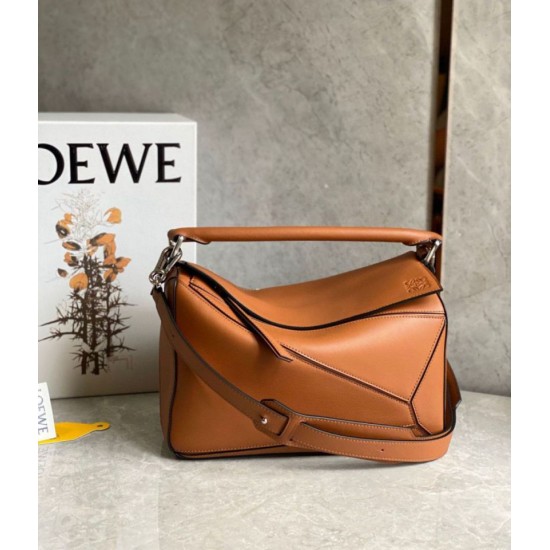 Replica Loewe Puzzle Medium Bag Brown Classic Calfskin Replica Loewe Puzzle Medium Bag Brown Classic Calfskin