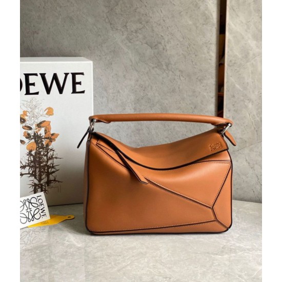 Replica Loewe Puzzle Medium Bag Brown Classic Calfskin Replica Loewe Puzzle Medium Bag Brown Classic Calfskin