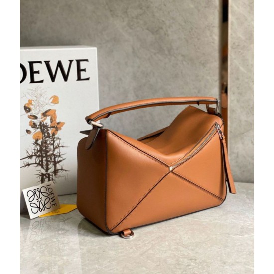 Replica Loewe Puzzle Medium Bag Brown Classic Calfskin Replica Loewe Puzzle Medium Bag Brown Classic Calfskin