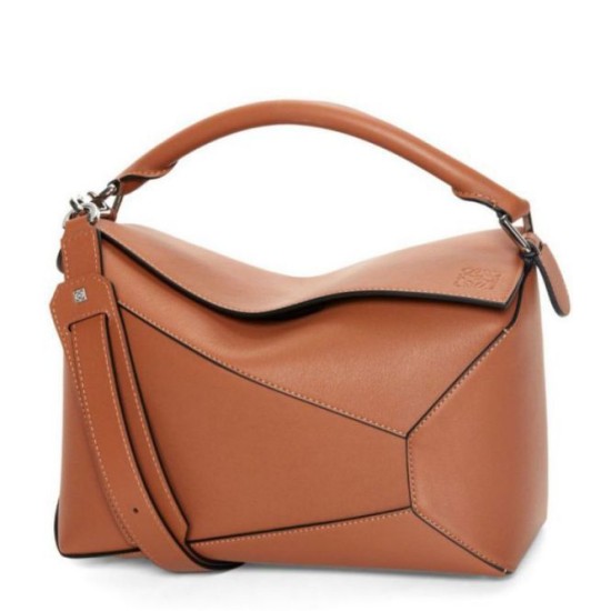Replica Loewe Puzzle Medium Bag Brown Classic Calfskin Replica Loewe Puzzle Medium Bag Brown Classic Calfskin