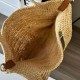Replica Loewe Slit Tote Bag Raffia and Calfskin Replica Loewe Slit Tote Bag Raffia and Calfskin