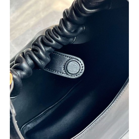 Replica Loewe Small Squeeze Bag Black Nappa Lambskin Fake Loewe Small Squeeze Bag Black Nappa Lambskin Replica