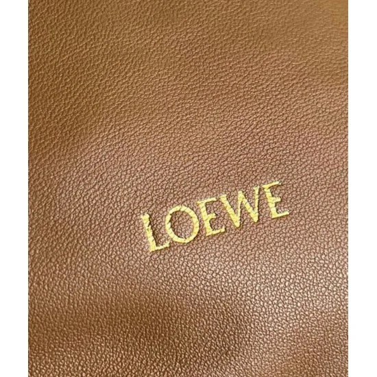 Fake Loewe Medium Squeeze Bag Brown Nappa Lambskin Replica Replica Loewe Medium Squeeze Bag Brown Nappa Lambskin