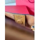 Fake Valentino Alltime Small Bag Brown Grained Calfskin Replica Replica Valentino Alltime Small Bag Brown Grained Calfskin
