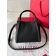 Fake Valentino Alltime Small Bag Black Grained Calfskin Replica Fake Valentino Alltime Small Bag Black Grained Calfskin Replica