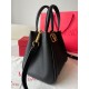 Fake Valentino Alltime Small Bag Black Grained Calfskin Replica Fake Valentino Alltime Small Bag Black Grained Calfskin Replica