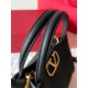 Fake Valentino Alltime Small Bag Black Grained Calfskin Replica Fake Valentino Alltime Small Bag Black Grained Calfskin Replica