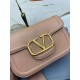 Replica Valentino Alltime Shoulder Bag Beige Grained Replica Valentino Alltime Shoulder Bag Beige Grained