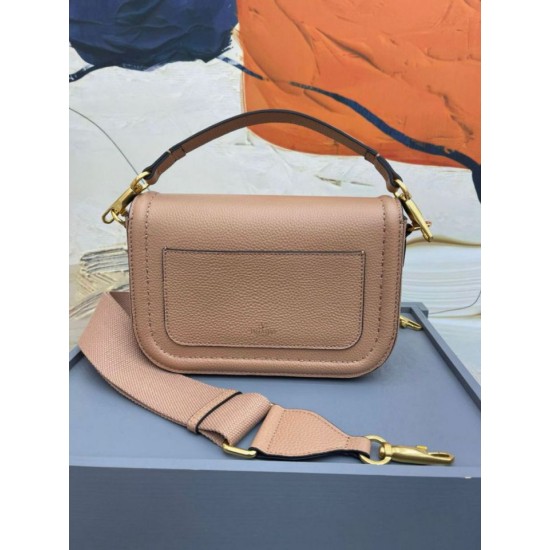 Replica Valentino Alltime Shoulder Bag Beige Grained Replica Valentino Alltime Shoulder Bag Beige Grained