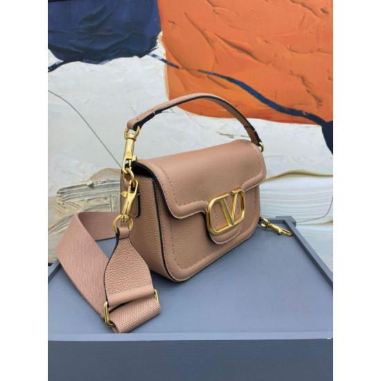 Replica Valentino Alltime Shoulder Bag Beige Grained Replica Valentino Alltime Shoulder Bag Beige Grained