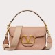 Replica Valentino Alltime Shoulder Bag Beige Grained Replica Valentino Alltime Shoulder Bag Beige Grained