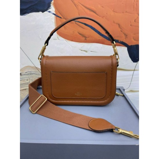 Fake Valentino Alltime Shoulder Bag Brown Grained Replica Replica Valentino Alltime Shoulder Bag Brown Grained