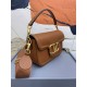 Fake Valentino Alltime Shoulder Bag Brown Grained Replica Replica Valentino Alltime Shoulder Bag Brown Grained