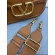 Fake Valentino Alltime Shoulder Bag Brown Grained Replica Replica Valentino Alltime Shoulder Bag Brown Grained