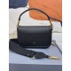 Replica Valentino Alltime Shoulder Bag Black Grained Replica Valentino Alltime Shoulder Bag Black Grained