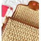 Replica Valentino Alltime Shoulder Bag Natural Raffia Fake Valentino Alltime Shoulder Bag Natural Raffia Replica