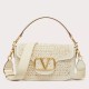 Replica Valentino Alltime Shoulder Bag White Raffia Replica Valentino Alltime Shoulder Bag White Raffia