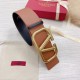 Replica Valentino VLogo Reversible Belt 70mm Brown and Black Calfskin Replica Valentino VLogo Reversible Belt 70mm Brown and Black Calfskin