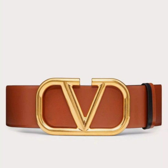 Replica Valentino VLogo Reversible Belt 70mm Brown and Black Calfskin Replica Valentino VLogo Reversible Belt 70mm Brown and Black Calfskin