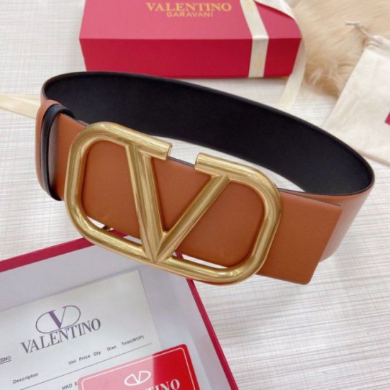 Replica Valentino VLogo Reversible Belt 70mm Brown and Black Calfskin Replica Valentino VLogo Reversible Belt 70mm Brown and Black Calfskin