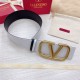 Replica Valentino VLogo Reversible Belt 70mm White and Black Calfskin Fake Valentino VLogo Reversible Belt 70mm White and Black Calfskin Replica