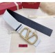 Replica Valentino VLogo Reversible Belt 70mm White and Black Calfskin Fake Valentino VLogo Reversible Belt 70mm White and Black Calfskin Replica