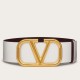 Replica Valentino VLogo Reversible Belt 70mm White and Black Calfskin Fake Valentino VLogo Reversible Belt 70mm White and Black Calfskin Replica