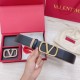 Fake Valentino VLogo Reversible Belt 40mm Beige and Black Calfskin Replica Replica Valentino VLogo Reversible Belt 40mm Beige and Black Calfskin