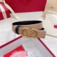 Fake Valentino VLogo Reversible Belt 30mm Beige and Black Calfskin Replica Replica Valentino VLogo Reversible Belt 30mm Beige and Black Calfskin
