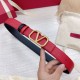 Replica Valentino VLogo Reversible Belt 30mm Black and Red Calfskin Replica Valentino VLogo Reversible Belt 30mm Black and Red Calfskin
