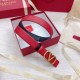 Replica Valentino VLogo Reversible Belt 30mm Black and Red Calfskin Replica Valentino VLogo Reversible Belt 30mm Black and Red Calfskin