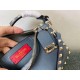 Replica Valentino Rockstud Small Crossbody Bag Blue Grained Calfskin Replica Valentino Rockstud Small Crossbody Bag Blue Grained Calfskin