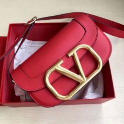 Fake Valentino Supervee Crossbody Bag Red  Replica