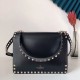 Replica Valentino Rockstud Crossbody Bag Black Calfskin Replica Valentino Rockstud Crossbody Bag Black Calfskin
