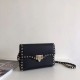 Fake Valentino Rockstud Small Crossbody Bag Black Grained Replica Replica Valentino Rockstud Small Crossbody Bag Black Grained