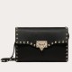 Fake Valentino Rockstud Small Crossbody Bag Black Grained Replica Replica Valentino Rockstud Small Crossbody Bag Black Grained