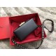 Replica Valentino Mini Rockstud Crossbody Bag Black Calfskin Replica Valentino Mini Rockstud Crossbody Bag Black Calfskin