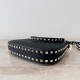 Replica Valentino Rockstud Small Hobo Bag Black Grainy Calfskin Fake Valentino Rockstud Small Hobo Bag Black Grainy Calfskin Replica